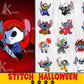 Stitch halloween bundle SVG , 100+ FILE Stitch halloween SVG ,Bundle halloween svg, file cut , for Cricut,  Silhouette , digital download