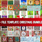 100+ file Template christmas bundle PNG , Cutting Image, cricut , file cut , digital download ,Instant Download