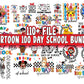 Cartoon 100 day school bundle svg, 110+ file cartoon 100 day school SVG DXF PNG EPS , cricut , file cut , Silhouette, digital download, Instant Download