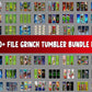 130+ file Grinch tumbler Designs Bundle PNG High Quality, Designs 20 oz sublimation, Bundle Design Template for Sublimation