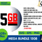 15GB MEGA BUNDLE SVG - The ultimate giga bundle SVG DXF EPS PNG - cricut - file cut - Silhouette - digital download
