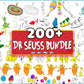 200+ file Dr seuss bundle svg, cat in the hat bundle SVG , Dr seuss SVG, EPS, PNG, DXF , cricut , file cut, for Cricut, Silhouette , digital download, Instant Download