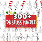 300+ file Dr seuss bundle svg, cat in the hat bundle SVG, Dr seuss SVG, EPS, PNG, DXF  , Silhouette , digital download, Instant Download
