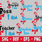 30+ file Dr Suess Bundle SVG , cat in the hat bundle SVG, EPS, PNG, DXF , cricut , file cut, for Cricut, Silhouette , digital download, Instant Download