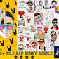 Bad Bunny SVG, 350+ file bad bunny svg , Mega Bundle bad bunny SVG DXF EPS PNG , file cut , for Cricut,  Silhouette , digital download