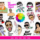 Bad Bunny SVG, 350+ file bad bunny svg , Mega Bundle bad bunny SVG DXF EPS PNG , file cut , for Cricut,  Silhouette , digital download