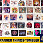stranger things tumbler Designs Bundle PNG, Hellfire Club png, High Quality, Designs 20 oz sublimation, Bundle Design Template for Sublimation