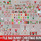 435 +File Bad bunny christmas Bundle SVG , Bad bunny christmas bundle PNG SVG DXF EPS , cricut , file cut , Silhouette, digital download, Instant Download