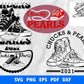 Chucks & Pearls SVG Bundle - 100+ files Chucks & Pearls SVG, EPS, PNG, DXF for Cricut, Silhouette