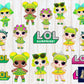 Lol dolls PNG, 500+ file lol dolls PNG, Bundle lol dolls png, Beautiful Doll Png, baby dolls clipart set vector, New Doll Svg, Cricut , File cut , Vector file , Silhouette Digital Dowload