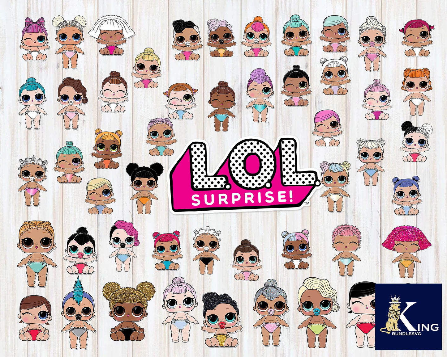Lol dolls PNG, 500+ file lol dolls PNG, Bundle lol dolls png, Beautiful Doll Png, baby dolls clipart set vector, New Doll Svg, Cricut , File cut , Vector file , Silhouette Digital Dowload