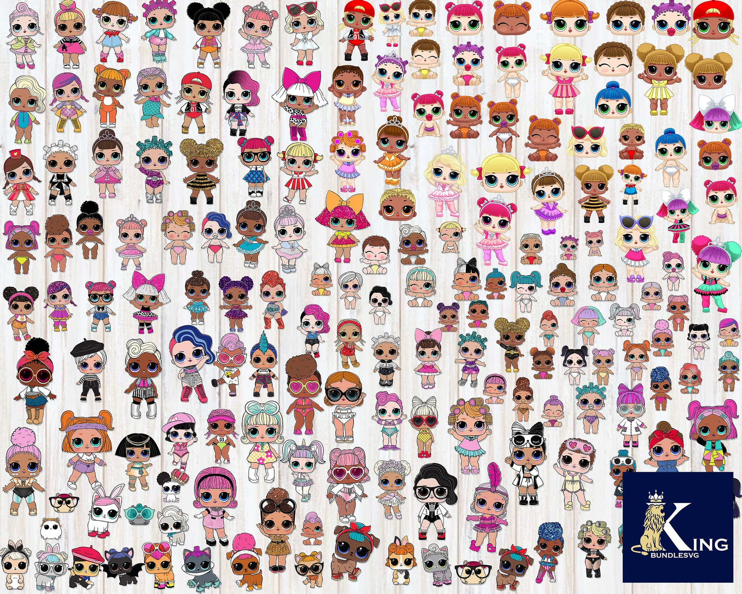Lol dolls PNG, 500+ file lol dolls PNG, Bundle lol dolls png, Beautiful Doll Png, baby dolls clipart set vector, New Doll Svg, Cricut , File cut , Vector file , Silhouette Digital Dowload