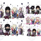 Wednesday Addams PNG Bundle -  5 file wednesday adam coffee bundle PNG  for Cricut, Silhouette, digital download