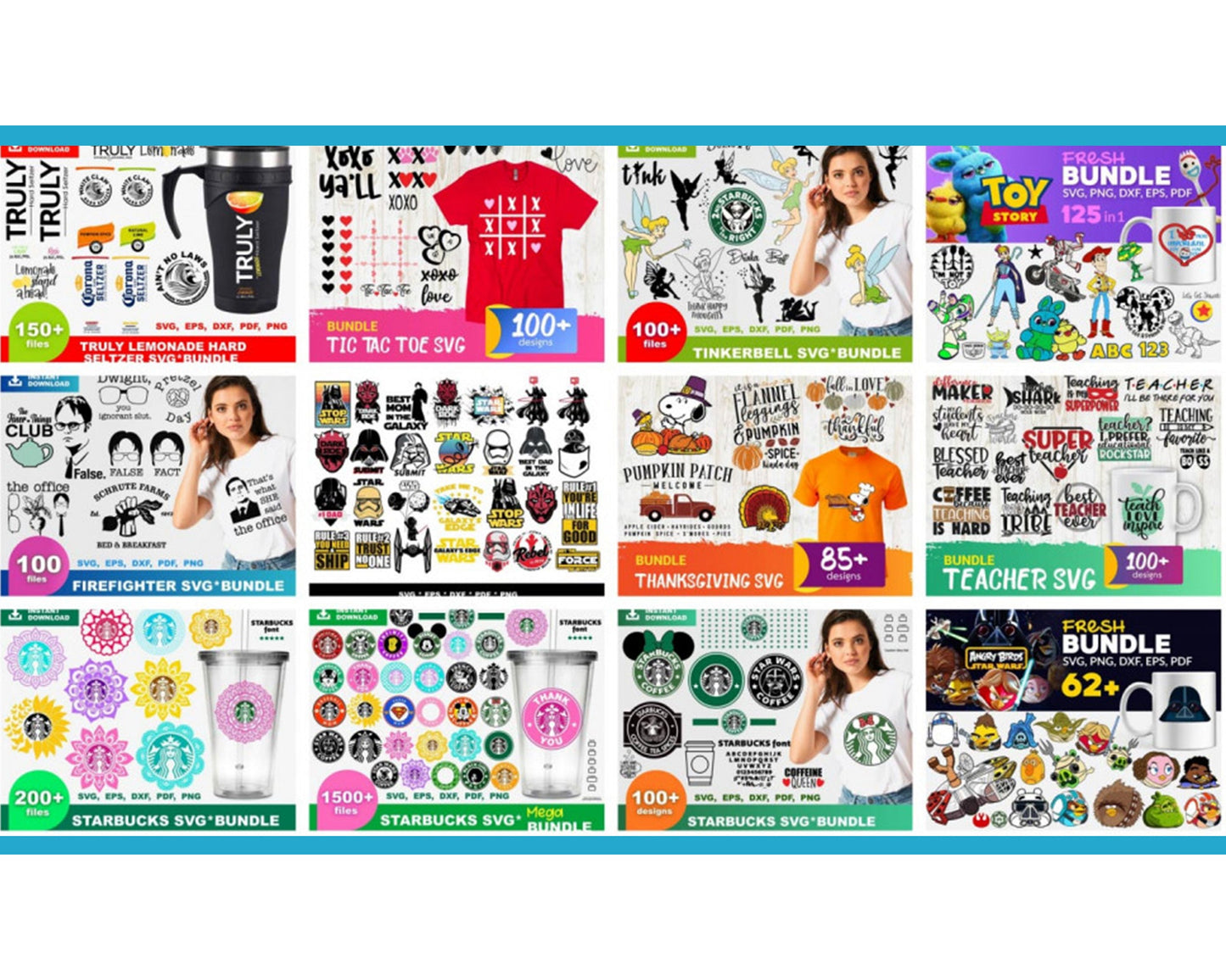 Ultimate Giga Bundle SVG - 200 Bestseller SVG Bundles - Mega SVG Bundle - cricut - file cut - Silhouette - digital download