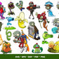 200+ file PLANTS VS ZOMBIES SVG BUNDLE , cricut , file cut , digital download