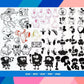 Spongebob SVG Bundle - 1500+ files Spongebob SVG, EPS, PNG, DXF for Cricut, Silhouette