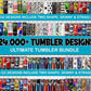 24,000+ Tumbler Designs Bundle PNG High Quality, Designs 20 oz sublimation, Bundle Design Template for Sublimation