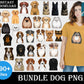 190+Bundle Dog PNG Digital Dowload