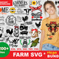 Farm SVG Bundle - 1200+ files Farm SVG, EPS, PNG, DXF for Cricut, Silhouette