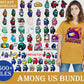 Among US Bundle svg, Among US SVG,Among Us Valentine Svg, Valentine Day Svg, Valentine Svg, Among Us Png, Svg