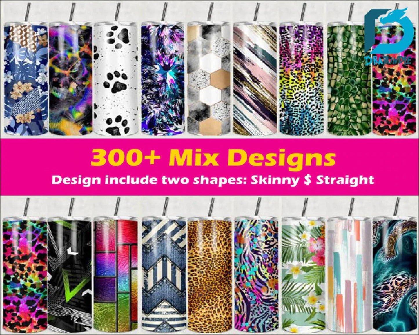 24,000+ Tumbler Designs Bundle PNG High Quality, Designs 20 oz sublimation, Bundle Design Template for Sublimation