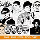 150+ file RAPPERS SVG BUNDLE ,  Cricut , File cut , Vector file , Silhouette Digital Dowload