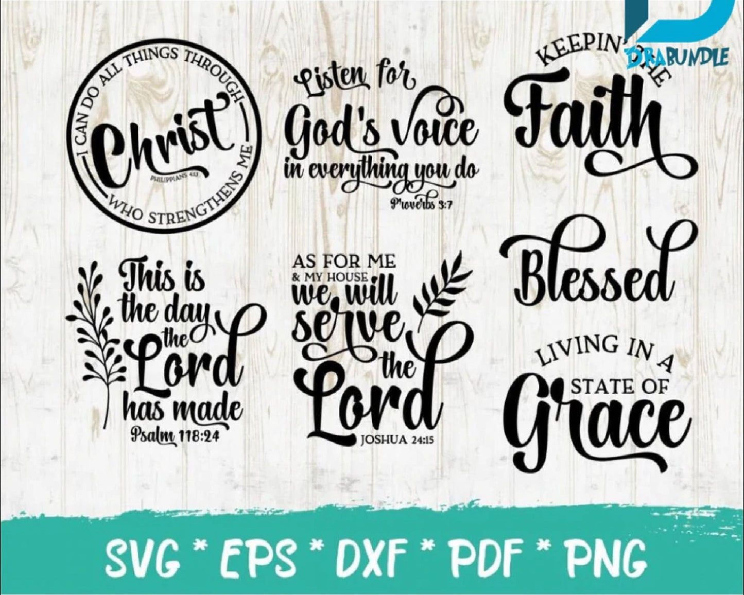 100+Christian SVG Bundle,Scripture Bundle,Digital Download, Bible Verse Bundle, Cut Files For Cricket, Jesus, God,Religious SVG