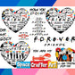 Friends SVG Bundle - 120+ files Friends SVG, EPS, PNG, DXF for Cricut, Silhouette