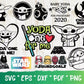 500+file Baby Yoda svg, bundle yoda svg, Stitch svg, yoda and stitch, baby yoda svg bundle,   Vector file , Silhouette Digital Dowload