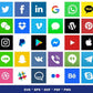 3000+ file Social Media SVG MEGA Bundle ,Cricut , File cut , Vector file , Silhouette Digital Dowload Digital Dowload