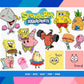 Spongebob SVG Bundle - 1500+ files Spongebob SVG, EPS, PNG, DXF for Cricut, Silhouette