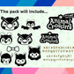 Animal Crossing SVG Bundle - 180+ files Animal Crossing SVG, EPS, PNG, DXF for Cricut, Silhouette