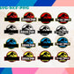 Jurassic Park SVG Bundle - 600+ files Jurassic Park SVG, EPS, PNG, DXF for Cricut, Silhouette
