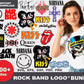 400+Rock Band Logo Bundle Svg, Rock Music Svg, Rock and Roll Bundle Svg, Rock Flames Svg, Cricut Cricut Cut Files, Silhouette Cut Files