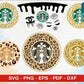 300+ Starbucks Wrap Luxury SVG Bundle 2.0 Digital Dowload