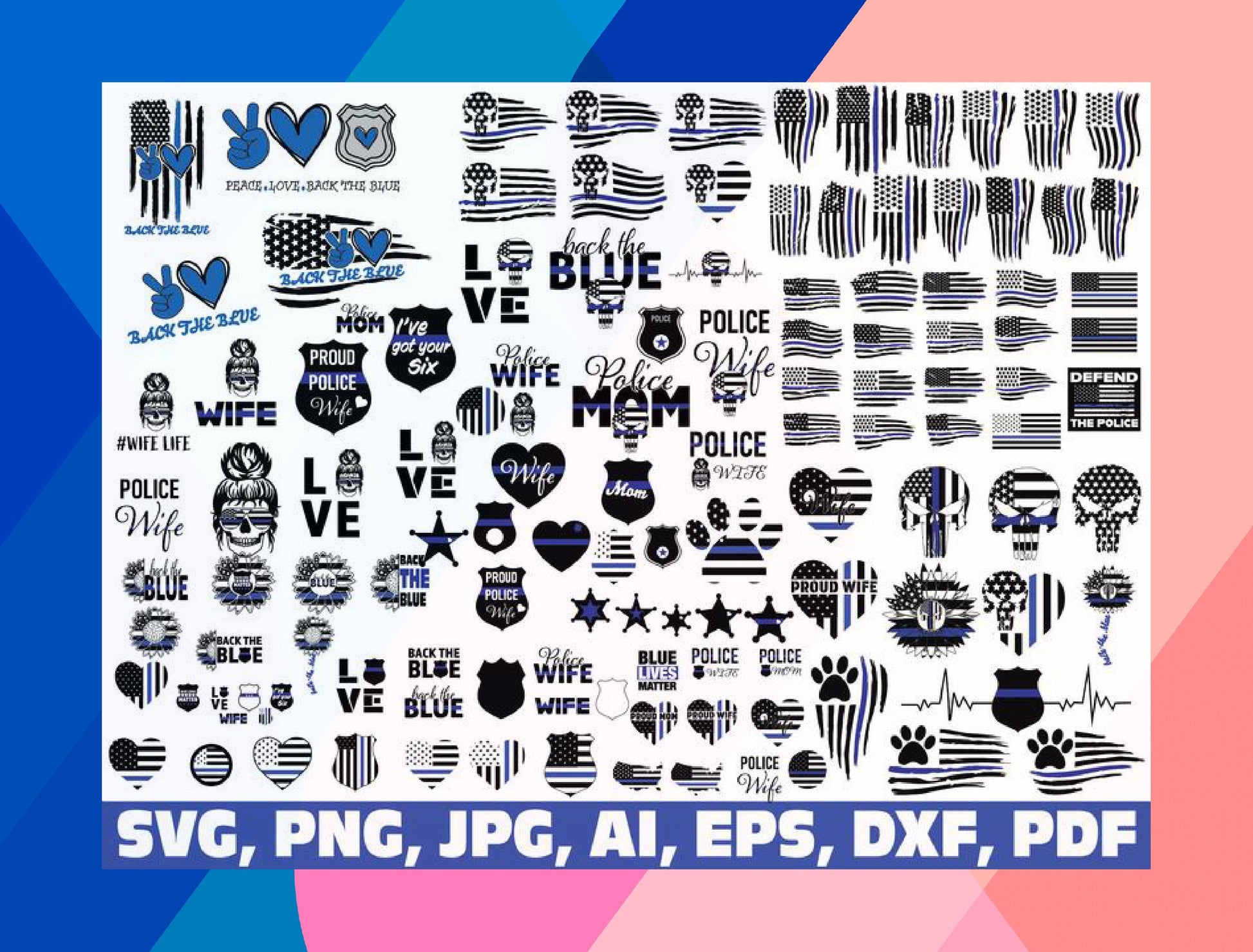 Flags SVG Bundle - 1000+ files Flags SVG, EPS, PNG, DXF for Cricut, Silhouette
