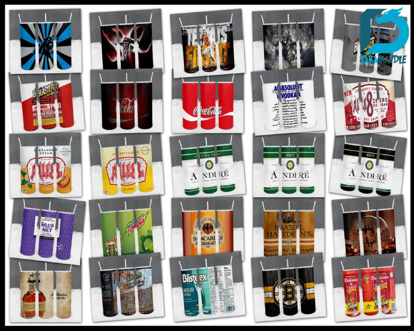 8000+ file  Tumbler Designs Bundle PNG High Quality, Designs 20 oz sublimation, Bundle Design Template for Sublimation
