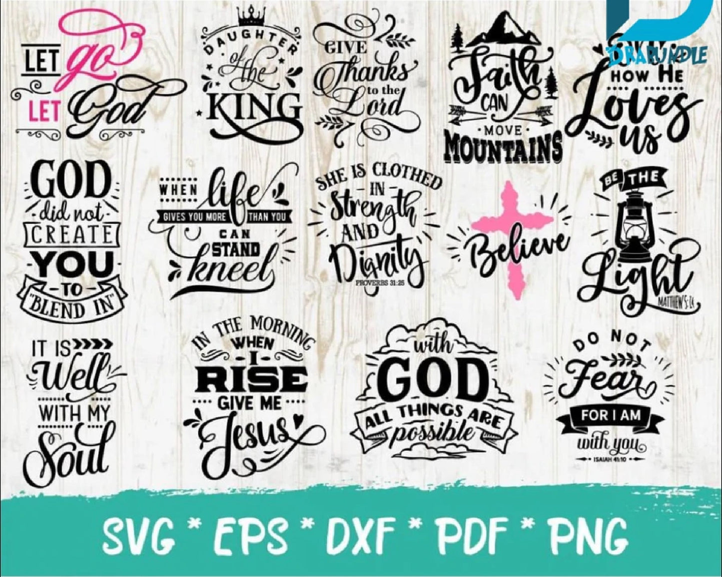 100+Christian SVG Bundle,Scripture Bundle,Digital Download, Bible Verse Bundle, Cut Files For Cricket, Jesus, God,Religious SVG