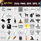 4000+ harry potter bundle svg,dxf,png, cricut , file cut , vector file ,Silhouette, Digital Dowload