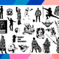 Star Wars SVG Bundle - 1800+ files Star Wars SVG, EPS, PNG, DXF for Cricut, Silhouette