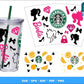 300+ file Starbucks Wrap Svg Bundle , file cut ,cricut ,  Digital Dowload