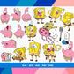 Spongebob SVG Bundle - 1500+ files Spongebob SVG, EPS, PNG, DXF for Cricut, Silhouette