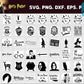 4000+ harry potter bundle svg,dxf,png, cricut , file cut , vector file ,Silhouette, Digital Dowload