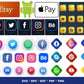 3000+ file Social Media SVG MEGA Bundle ,Cricut , File cut , Vector file , Silhouette Digital Dowload Digital Dowload