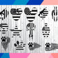 Flags SVG Bundle - 1000+ files Flags SVG, EPS, PNG, DXF for Cricut, Silhouette