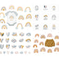 Rainbow SVG Bundle - 1000+ files Rainbow SVG, EPS, PNG, DXF for Cricut, Silhouette