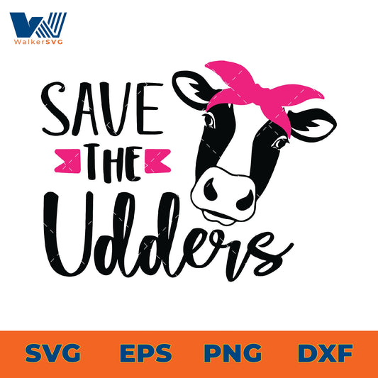 Save The Udders SVG