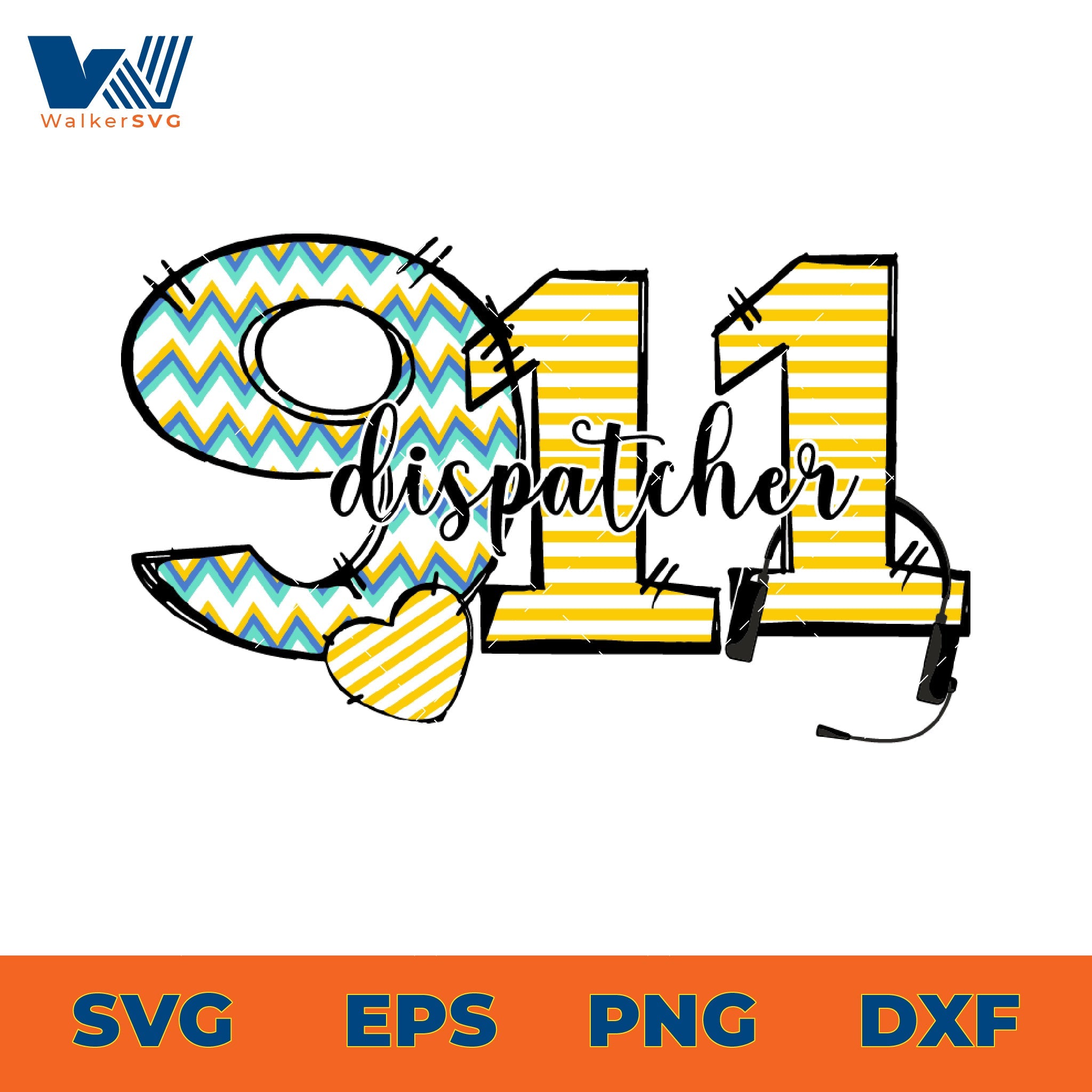 911 Dispatcher SVG – Zerosvg