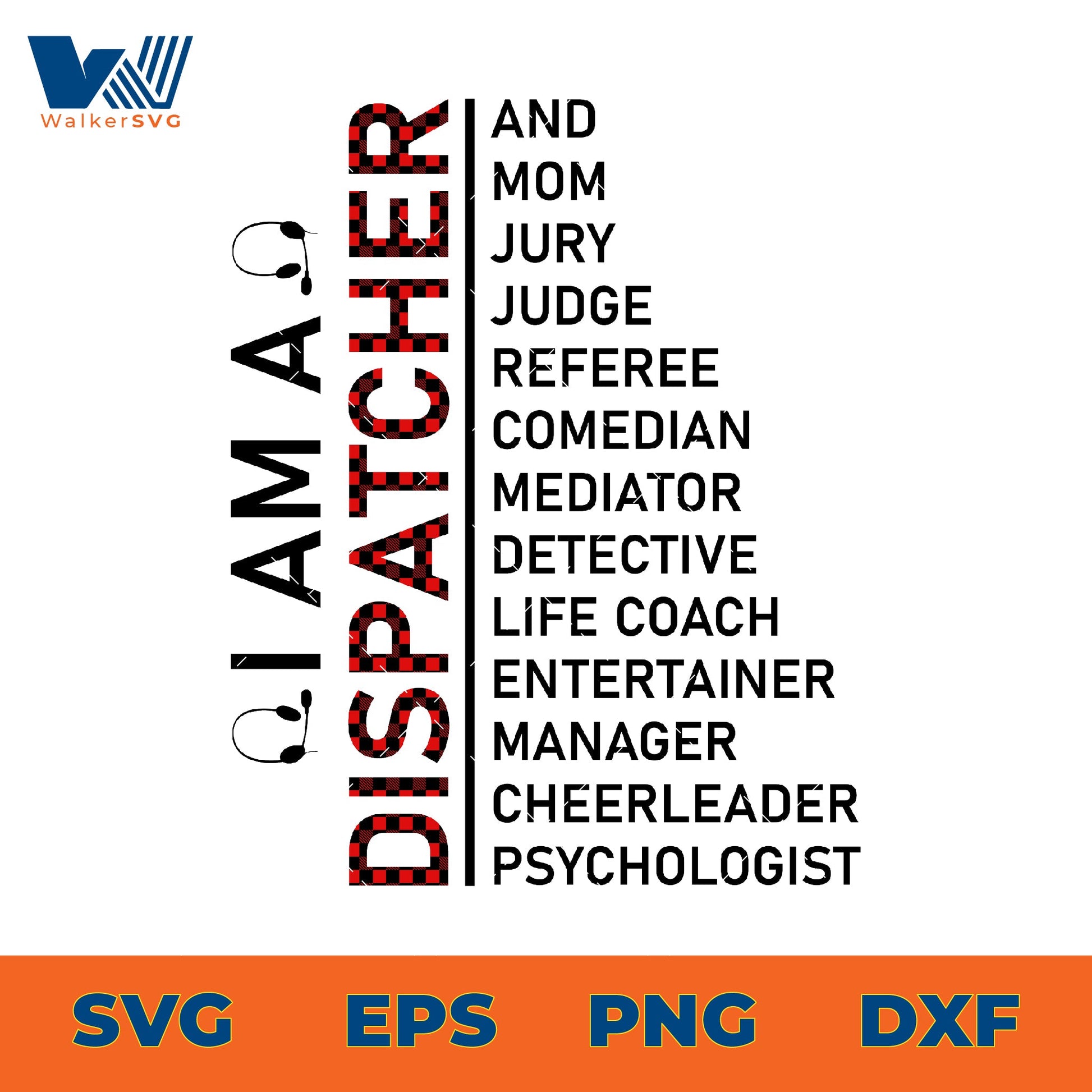 I Am A Dispatcher SVG – Zerosvg