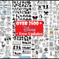 99.999+ file Disney bundle svg, Disney svg,dxf,png,eps, cricut , file cut , Silhouette, Digital Dowload